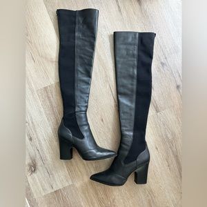 Sam Edelman Natasha Leather Knee High Boot